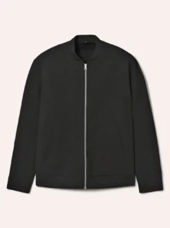 Anzug-Blouson mit Stehkragen