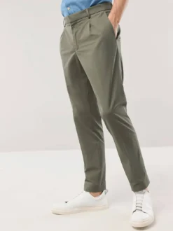 Anzug-Hose aus Baumwollmix