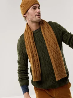 Aran-Mütze