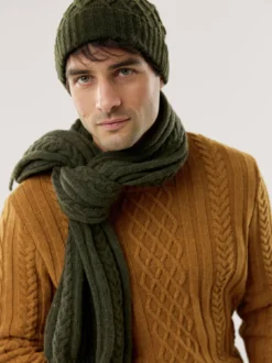 Aran-Mütze