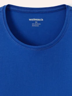 Baumwoll-Basic-Shirt Langarm