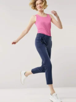 Baumwoll-Basic-Top