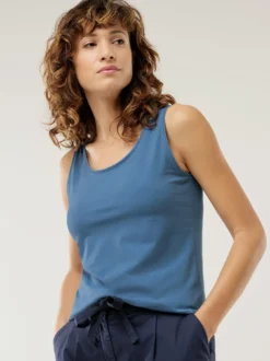 Baumwoll-Basic-Top
