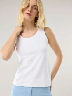 Baumwoll-Basic-Top