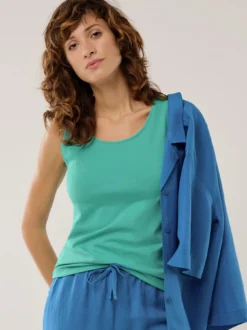 Baumwoll-Basic-Top