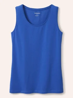 Baumwoll-Basic-Top