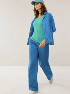 Baumwoll-Basic-Top