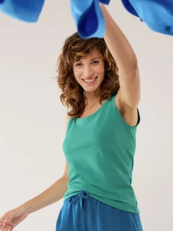 Baumwoll-Basic-Top