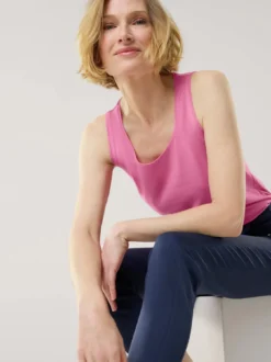 Baumwoll-Basic-Top