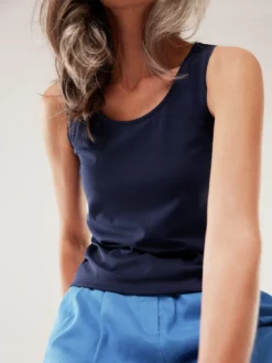 Baumwoll-Basic-Top