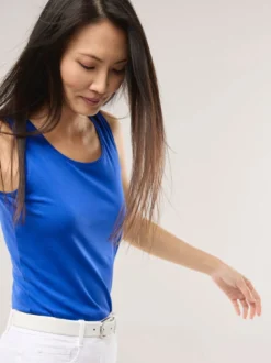 Baumwoll-Basic-Top