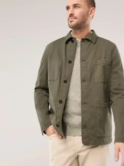 Baumwoll Hemdjacke