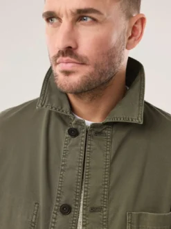 Baumwoll Hemdjacke