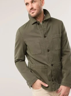 Baumwoll Hemdjacke