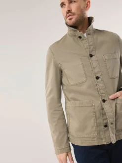 Baumwoll Hemdjacke