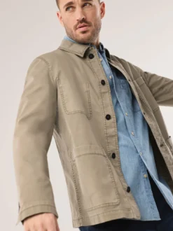 Baumwoll Hemdjacke