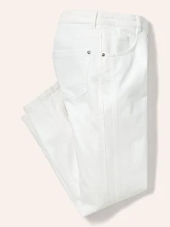 7/8-Baumwollhose Figurwunder Slim F