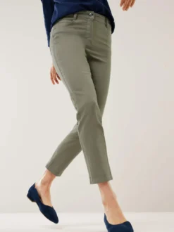 7/8-Baumwollhose Figurwunder Slim F