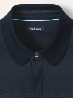 Baumwoll-Polo Webeffekt