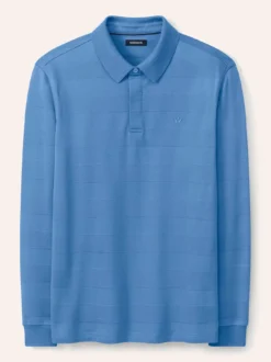 Baumwoll-Polo Webeffekt