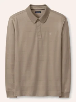 Baumwoll-Polo Webeffekt