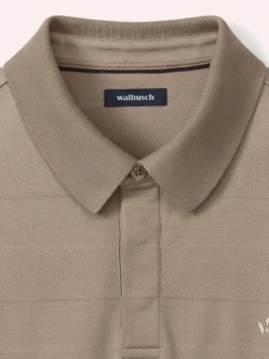Baumwoll-Polo Webeffekt