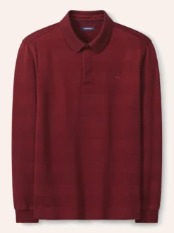 Baumwoll-Polo Webeffekt