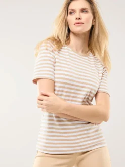 Baumwoll Ringelshirt