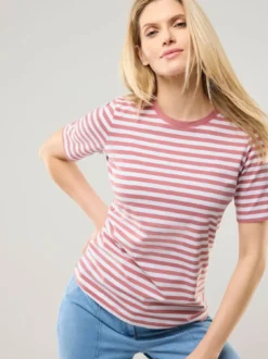 Baumwoll Ringelshirt