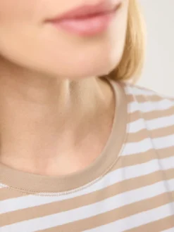 Baumwoll Ringelshirt