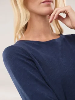 Baumwollshirt aus Flammengarn