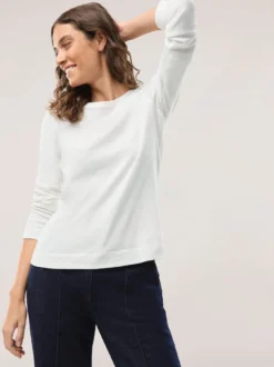 Baumwollshirt aus Flammengarn