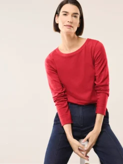 Baumwollshirt aus Flammengarn