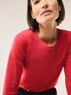 Baumwollshirt aus Flammengarn