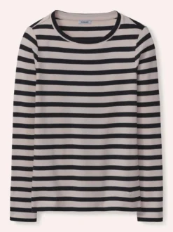 Baumwollshirt mit Ringel