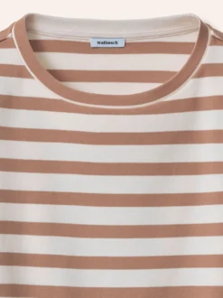 Baumwollshirt mit Ringel
