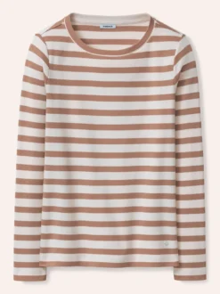 Baumwollshirt mit Ringel