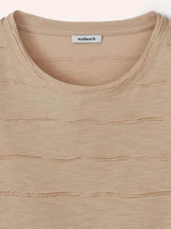 Baumwollshirt Streifenstruktur LA