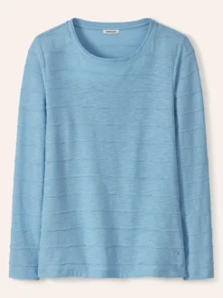 Baumwollshirt Streifenstruktur LA
