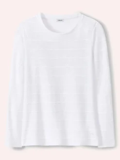 Baumwollshirt Streifenstruktur LA