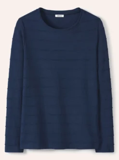 Baumwollshirt Streifenstruktur LA