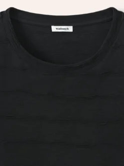 Baumwollshirt Streifenstruktur LA