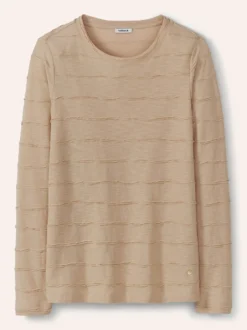Baumwollshirt Streifenstruktur LA