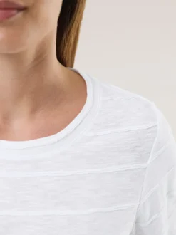 Baumwollshirt Streifenstruktur LA