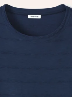 Baumwollshirt Streifenstruktur LA
