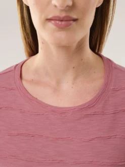 Baumwollshirt Streifenstruktur