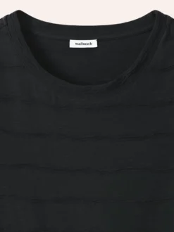 Baumwollshirt Streifenstruktur