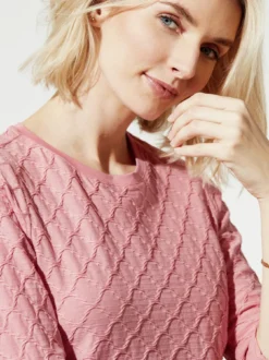Baumwollshirt Strukturmuster