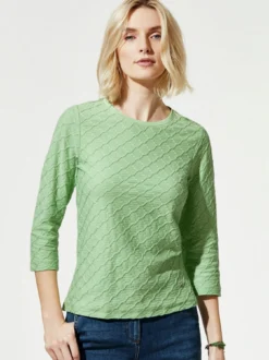Baumwollshirt Strukturmuster