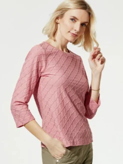 Baumwollshirt Strukturmuster